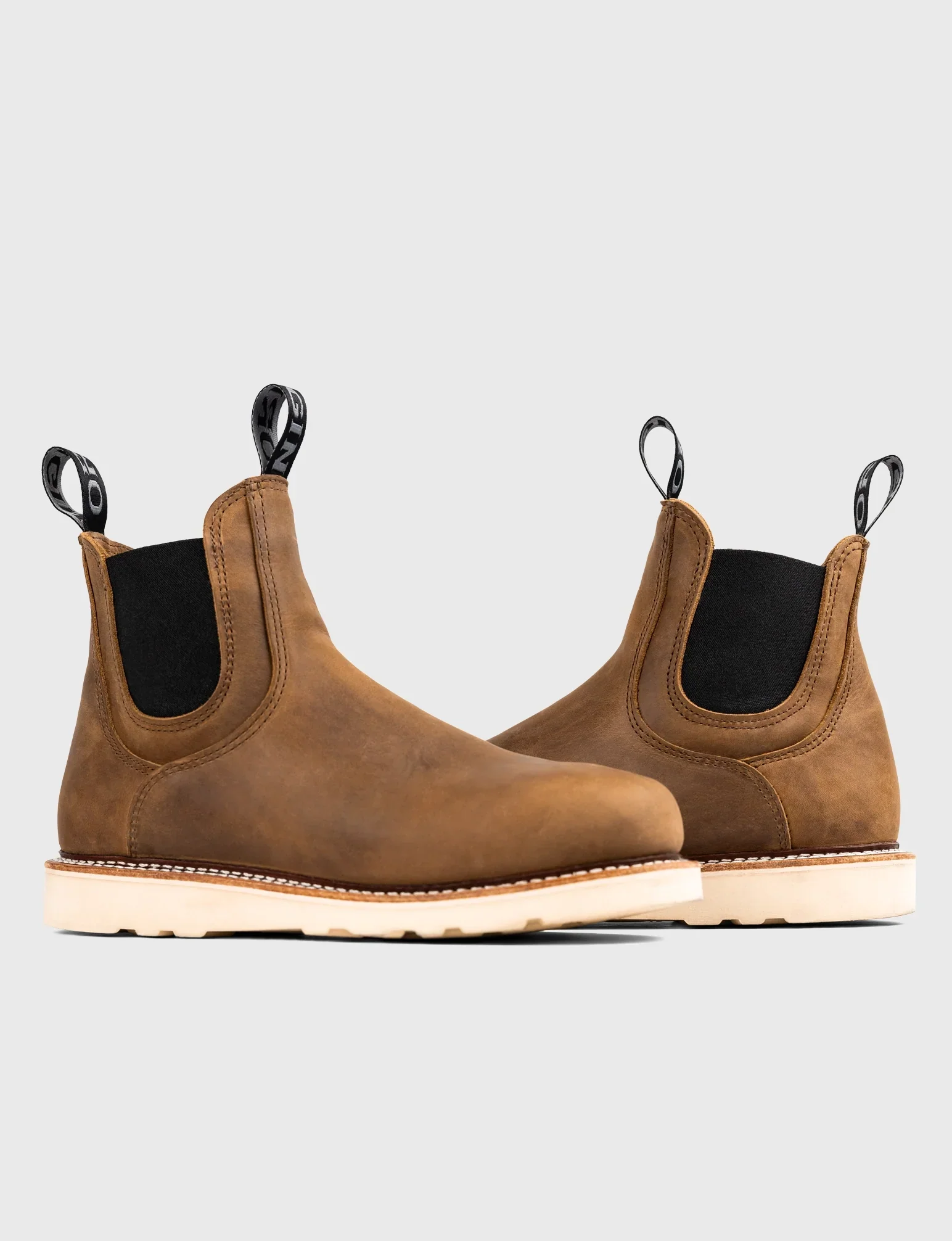 IRONSIDE CHELSEA BOOT NATURAL WEDGE SOLE - GRADED QUALITY - Image 9