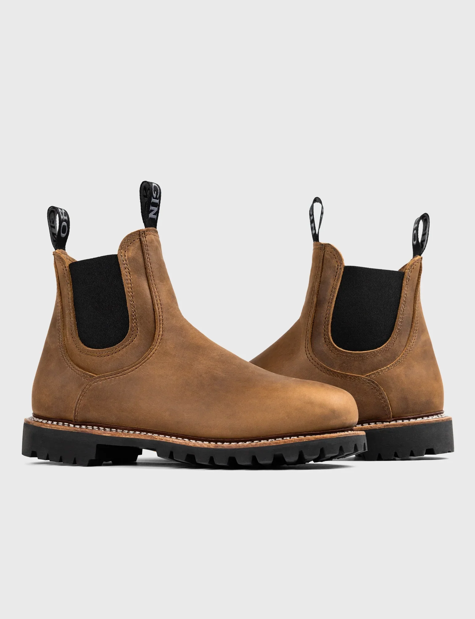 IRONSIDE CHELSEA STEEL TOE BOOT BIG LUG SOLE - GRADED QUALITY - Image 3