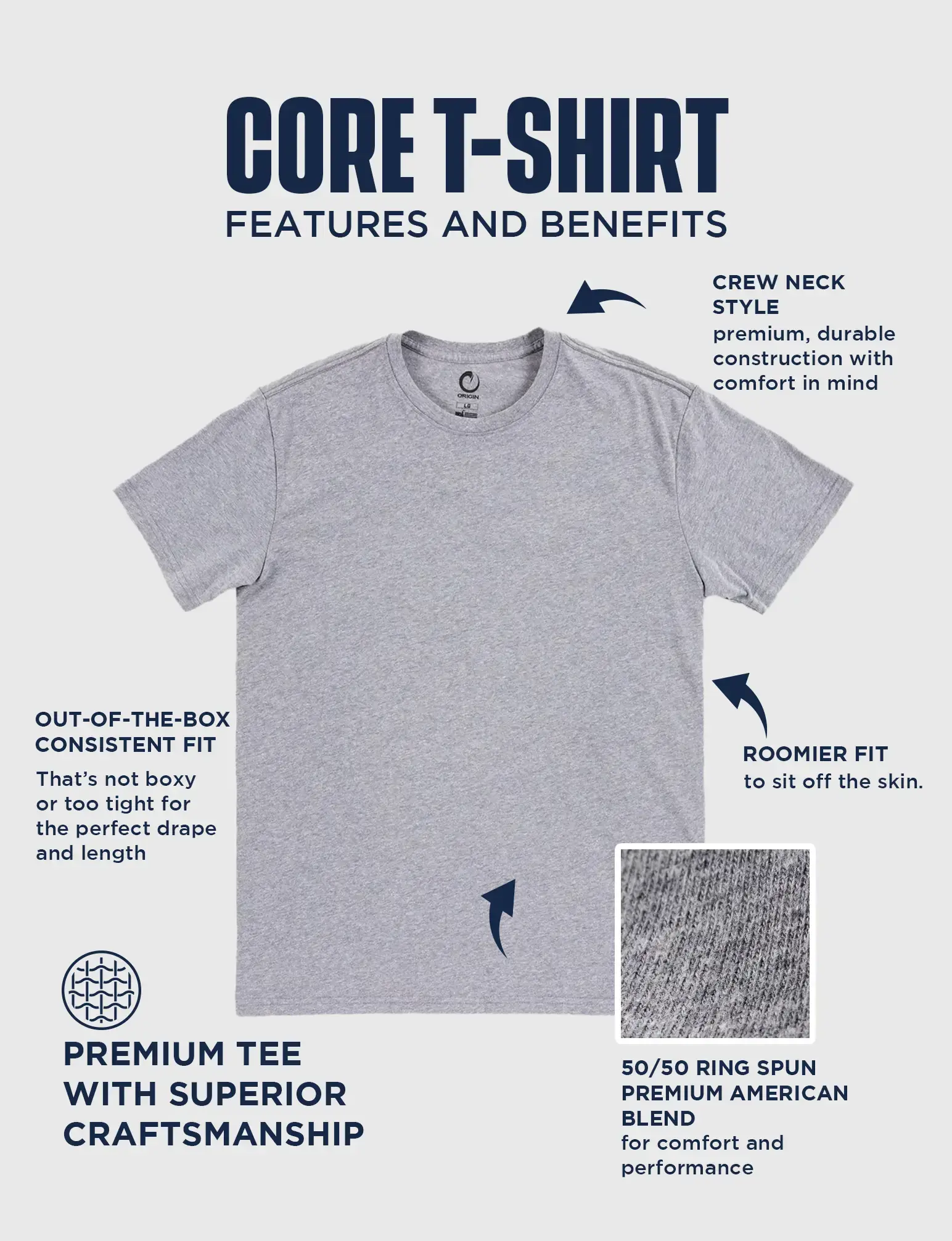 ORIGIN® CORE T-SHIRT - Image 67