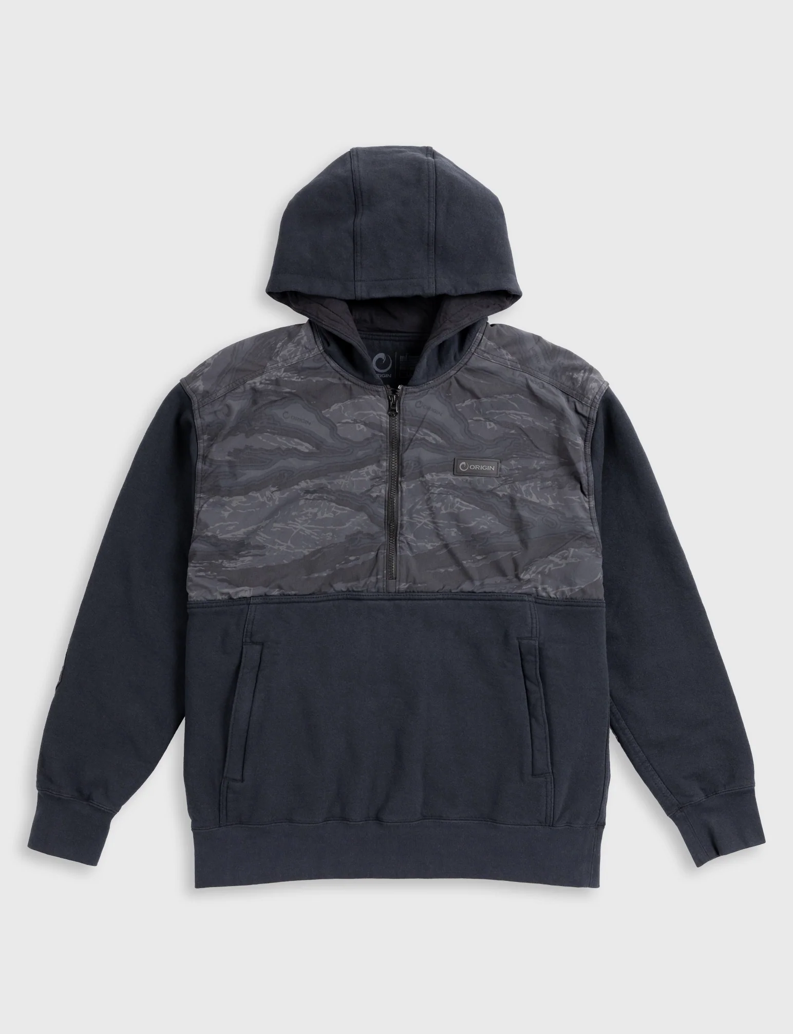 THE HEAVY HALF ZIP HOODIE - Image 3