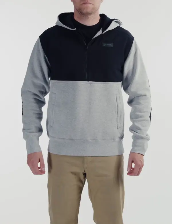 THE HEAVY HALF ZIP HOODIE - Image 8