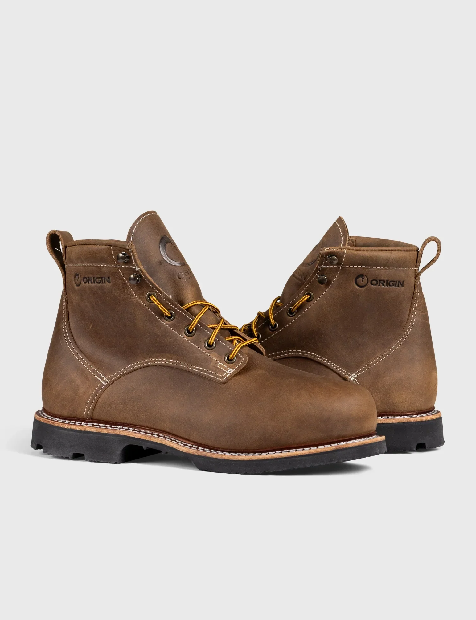 THE WILTON 6" STEEL TOE WORK BOOT - ALPHA - GRADED QUALITY - Image 3