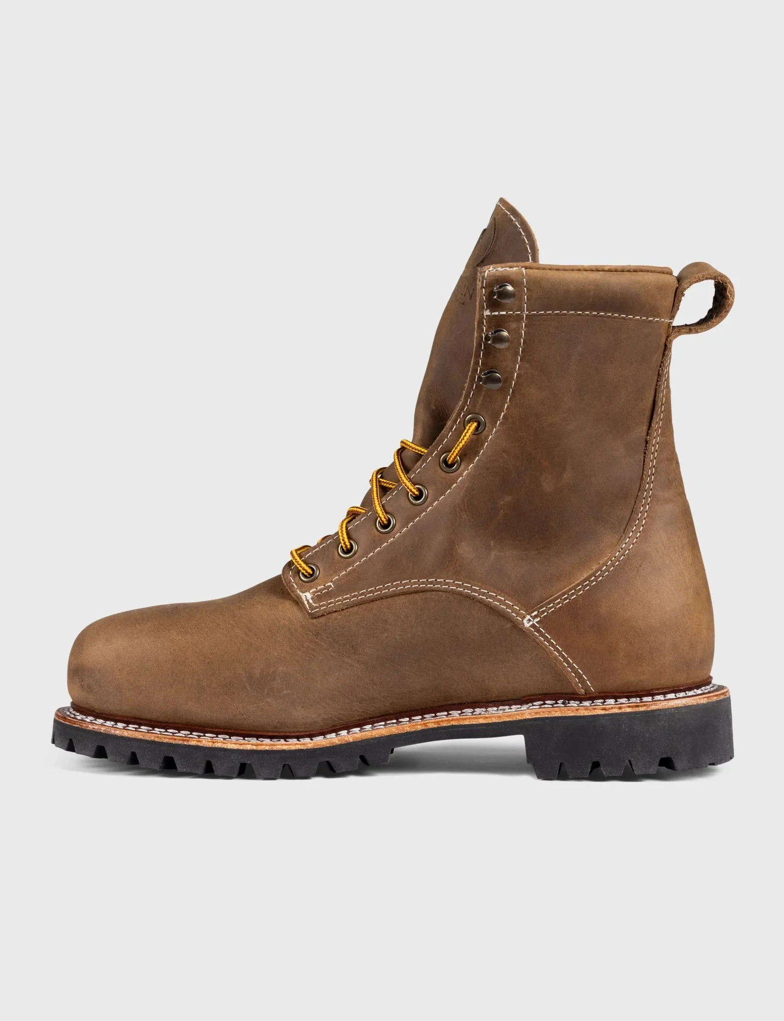 THE WILTON 8" STEEL TOE WORK BOOT - BIG LUG - GRADED QUALITY - Image 5
